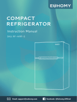 EuhomyRF-H Compact Refrigerator
