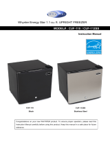 Whynter  CUF-112SS  User manual