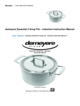 Demeyere Essential 5 Soup Pot – Induction User manual