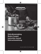 Demeyere Resto 3 Saucepan User manual