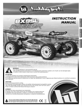 Hobbytech BX8SL RUNNER stickered body User manual