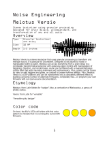 Noise Engineering Melotus Versio Stereo Texturizer User manual