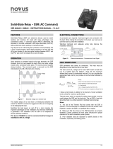 Novus SSR 4840AC User manual
