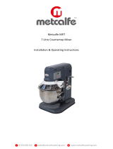 MetcalfeMP7 7 Litre Countertop Mixer