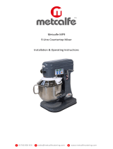 MetcalfeMP9 9 Litre Countertop Mixer