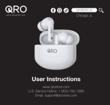 Qro Classics Wireless Earbuds User manual