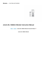 Emerio BL-126659.2 Blender User manual