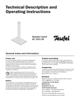Teufel AC 7001 SP User manual