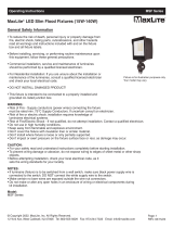 LED Lighting MSF Series User manual