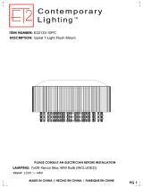 ET2 Contemporary Lighting E23133-10PC User manual