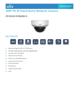 UNV IPC323LB-SF28-40-K-G 3MP HD IR Fixed Dome Network Camera User manual