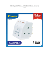 PowerPacPP8733 Socket Adapter