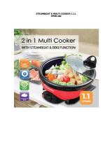 PowerPac PPMC182 Steamboat & Multi Cooker User manual