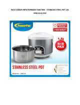 PowerPacPPRC42-SS Stainless Steel Pot
