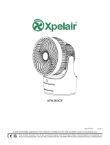 Xpelair XPA360CF Desk Fan User manual