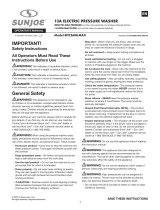 sunjoe SPX2688-MAX-RM User manual