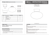 NOVA LIFE 80139-022-21 User manual