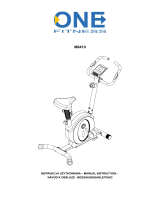 ONE FITNESS M8410 Magnetic Bike User manual