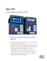 Sel -735 Power Quality and Revenue Meter User manual