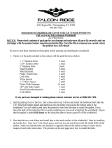 FALCON RIDGE AC-PRO-WD05 User manual