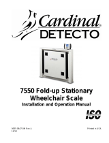 Cardinal Detecto User manual