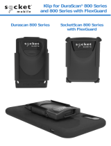 Socket Mobile Durascan 800 Series User manual