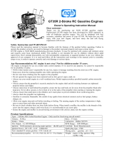 NGH GT35R 2-Stroke RC Gasoline Engines User manual