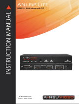 A-Neuvideo A-NEUVIDEO ANI-PiP-LITE HDMI 2×1 Multi-Viewer User manual
