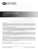 Panorama Antennas LGMM-EXT-R User manual