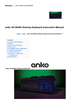 ANKO43126484 Gaming Keyboard