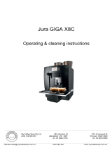 Jura GIGA X8c User manual