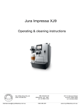 MY COFFEE SHOP Jura Impressa XJ9 User manual