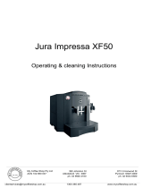 MY COFFEE SHOP Jura Impressa XF50 User manual