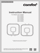 Comfee D10, 15, 30 Series Storage Electric Water Heater User manual