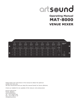 Artsound MAT-8000 User manual