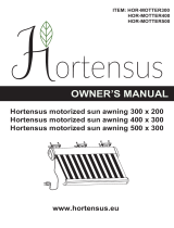 Hortensus E6100 Series User manual