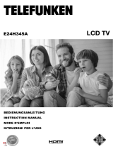 Support TELEFUNKEN E24H345A LED-TV 60 cm 24 Inch User manual