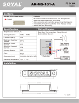 Soyal AR-MS-101-A User manual