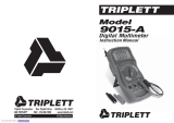 Triplett 9015-A User manual