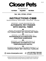 Closer Pets C500 User manual