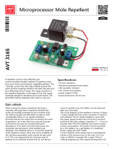 AVT 165 Microprocessor Mole Repellent User manual
