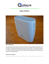 QOLSYS IQ WiFi 6 User manual