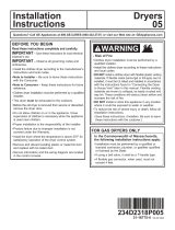 GE Appliances GTX33EASKWW User manual