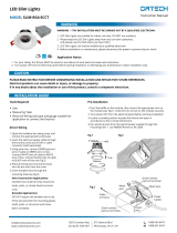 Ortech SLIM-RG4-5CCT User manual