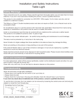 ENDON LIGHTING 90453 User manual