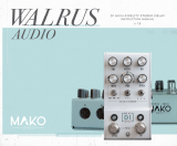 Walrus Audio Mako D1 V2 High-Fidelity Stereo Delay User manual