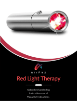 AIRFIX 630nm Red Light Therapy Device User manual
