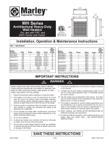 Marley WH Series User manual