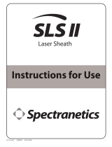 Spectranetics SLS II Laser Sheath User manual