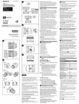 Sony SEL35F14GM User manual